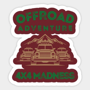 Offroad madness 1 Sticker